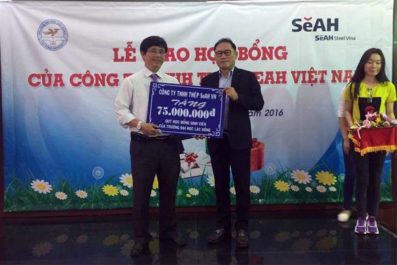 4 năm liên tiếp nhận học bổng Thép SeAH VN