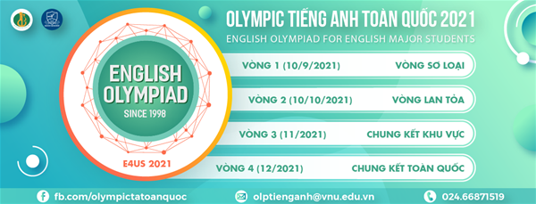 Olympic tiếng Anh toàn quốc 2021